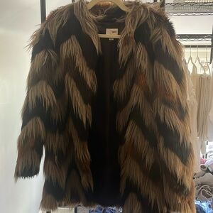 Amuse Society Fur Coat